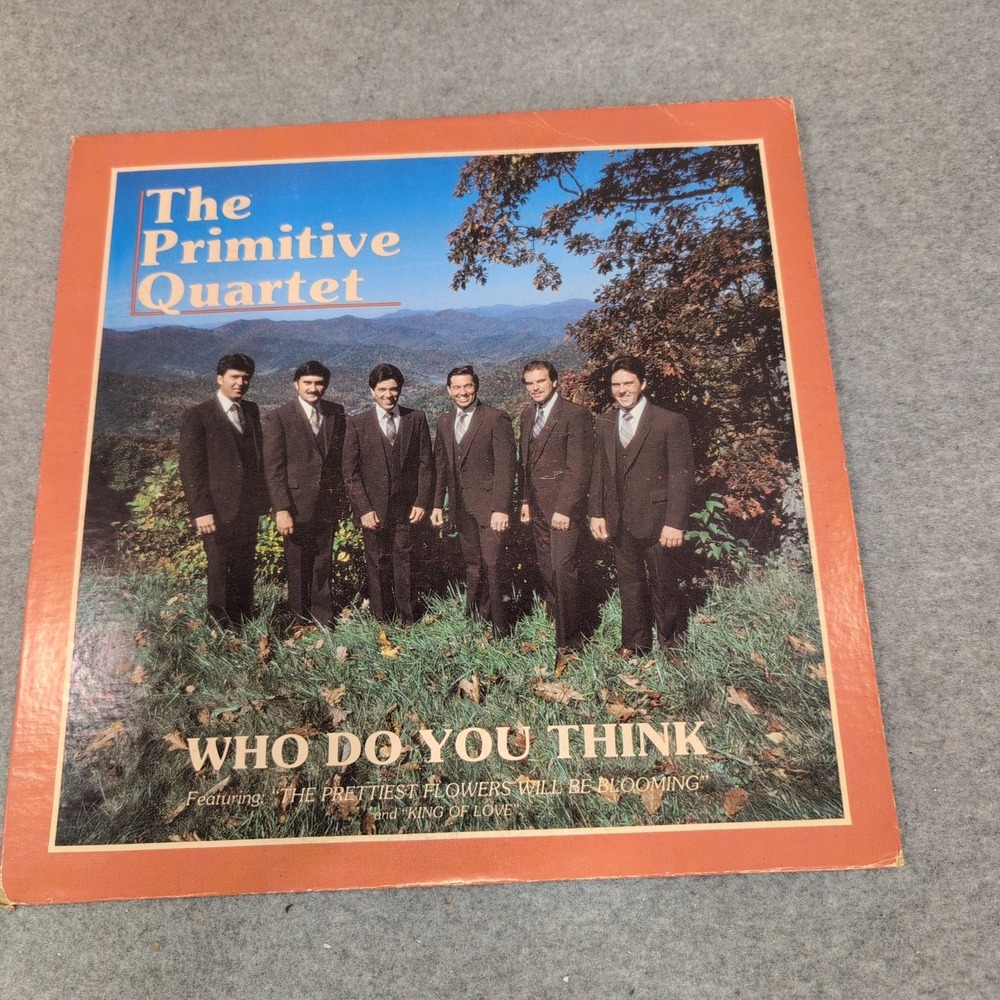 The Primitive Quartet Who Do You Think Vinyl LP Gospel Bluegrass 1980 IRC 1132 - Picture 1 of 2